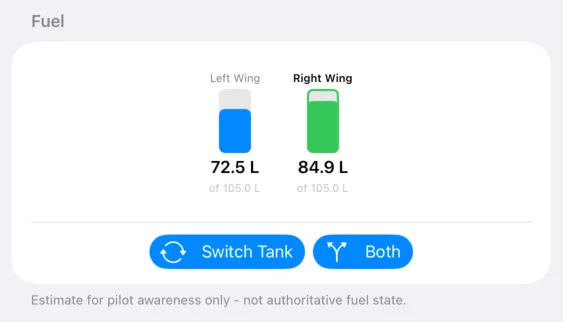 fuel tank switch
