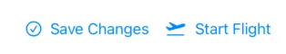 start flight button