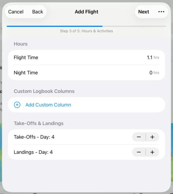 hours and activities